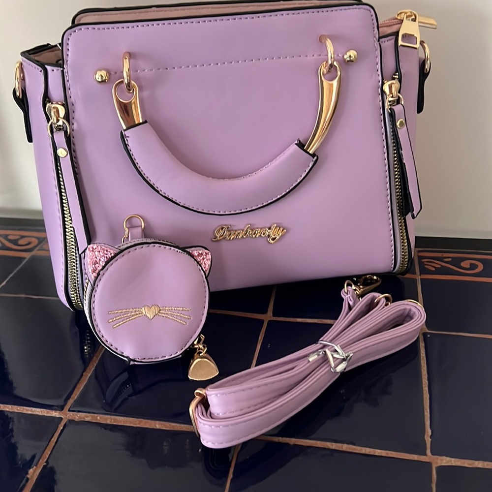 Soft Lilac colored purse